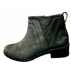 Vionic Jocelyn black leather resistance ankle Boots Women’s 7 EU 38